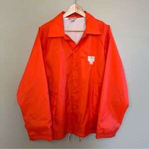 Vintage University of Tennessee Vols button up jacket with cinch bottom- L